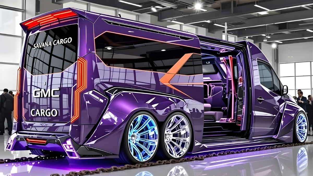 Work Vans Just Got Serious – The 2026 GMC Savana Cargo Concept Reinvents the Ultimate Job-Site Machine