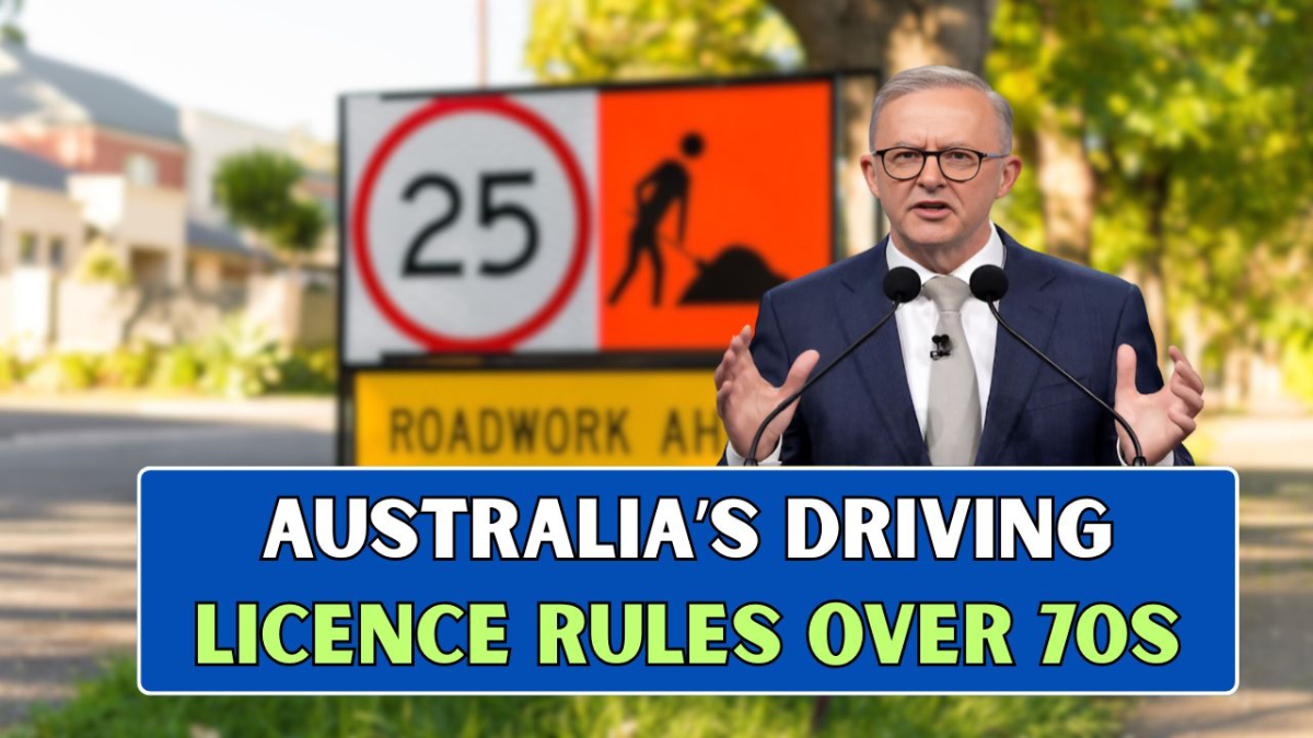 Australia driving rules, driving after 70