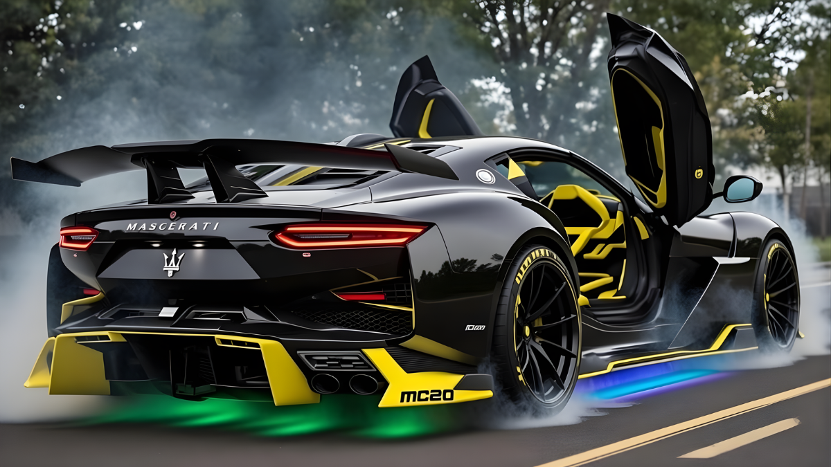 Pure Italian Madness: The 2026 Maserati MC20 Concept Pushes Supercar Limits Beyond Reason