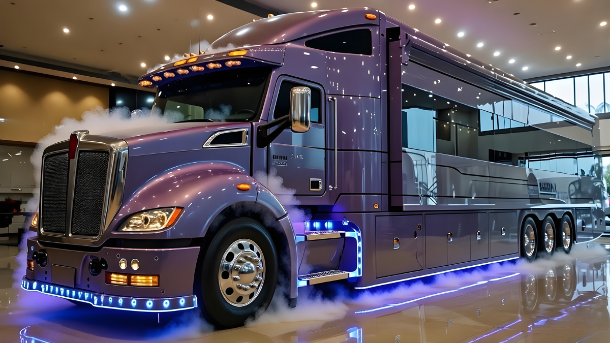 Truck DNA, Mansion Comfort: The 2026 Kenworth W1250 RV Redefines Extreme Luxury on Wheels