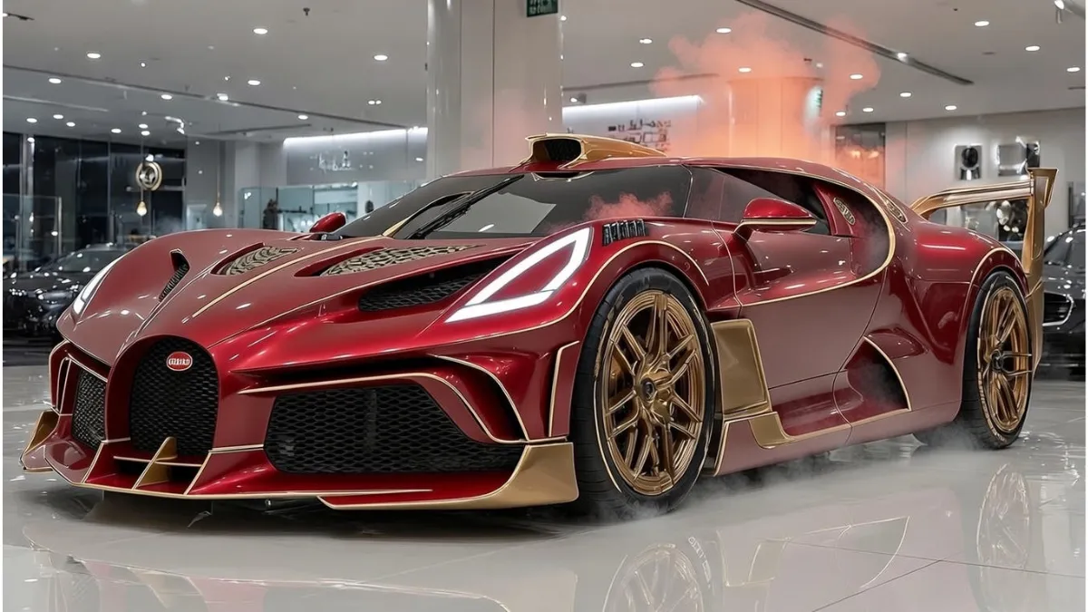 Bugatti White Royale Gold 2026 Stuns the World